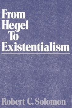 Paperback From Hegel to Existentialism Book