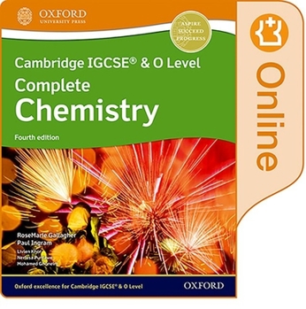Misc. Cambridge Igcse(r) & O Level Complete Chemistry Enhanced Online Student Book Fourth Edition Book
