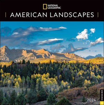 Calendar National Geographic: American Landscapes 2024 Wall Calendar Book