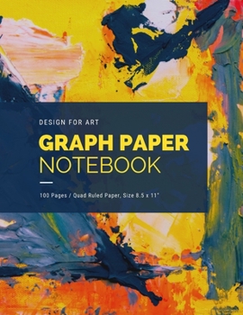 Paperback Design For Art Graph Paper: Maths Or Science Composition Notebook For Students With Quad Ruled 5 Squares per inch Graph Paper Suitable For Program Book