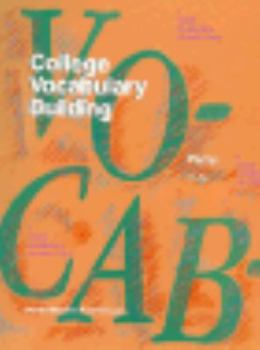 Paperback College Vocabulary Building Book
