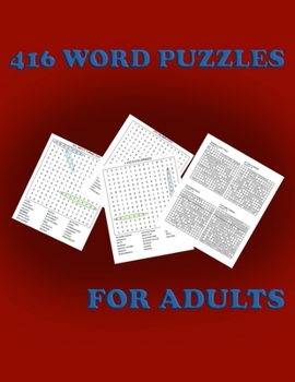 Paperback Word Puzzles: For Adults Book