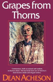 Paperback Grapes from Thorns Book