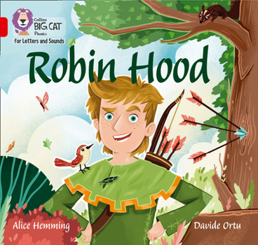 Paperback Collins Big Cat Phonics for Letters and Sounds - Robin Hood: Band 2b/Red B Book