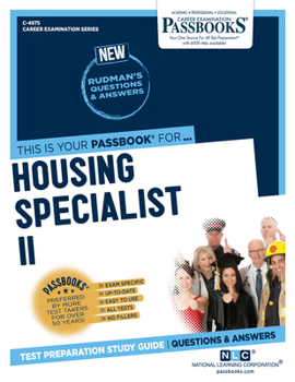 Paperback Housing Specialist II (C-4975): Passbooks Study Guide Volume 4975 Book