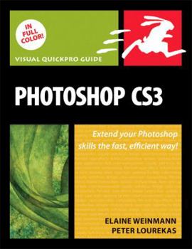 Paperback Photoshop CS3: Visual Quickpro Guide Book