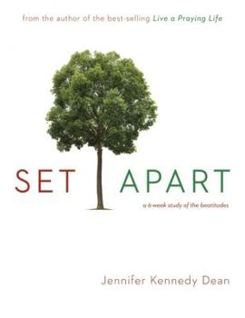 Paperback Set Apart: A 6-Week Study of the Beatitudes Book