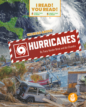 Paperback We Read about Hurricanes Book