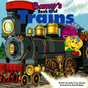 Paperback Barney's Book of Trains Book