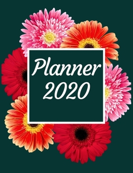 Paperback Planner 2020: Pretty Simple Planner - 2020 Planner (8.5′ x 11′ ), 128 pages Book