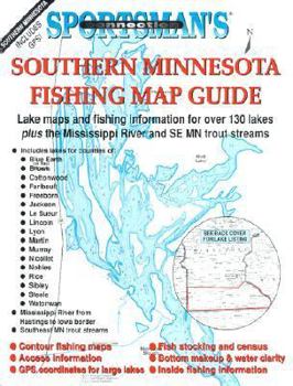 Spiral-bound Southern Minnesota Fishing Map Guide: Lake Maps and Fishing Information for Over 130 Lakes Plus the Mississippi River and SE MN Trout Streams Book