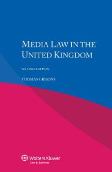 Paperback Media Law in the United Kingdom Book