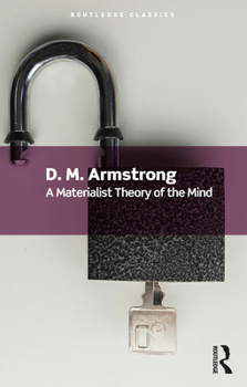 Paperback A Materialist Theory of the Mind Book