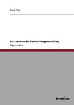 Paperback Instrumente des Beschaffungscontrolling [German] Book