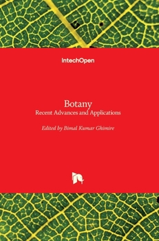 Hardcover Botany: Recent Advances and Applications Book