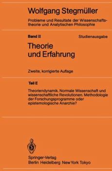 Paperback Theoriendynamik Normale Wissenschaft Und Wissenschaftliche Revolutionen Methodologie Der Forschungsprogramme Oder Epistemologische Anarchie? [German] Book