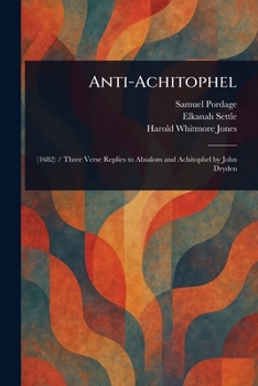 Paperback Anti-Achitophel Book