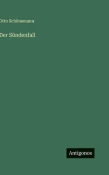 Hardcover Der Sündenfall [German] Book