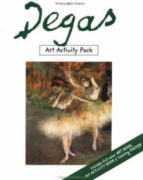 Paperback Art Activity Pack: Degas Book