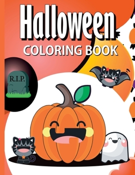 Paperback Halloween Coloring Book: Coloring Book For Kids Book