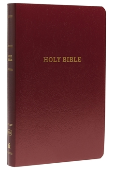 Imitation Leather KJV, Gift and Award Bible, Imitation Leather, Burgundy, Red Letter Edition Book
