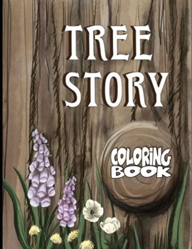 Paperback Tree Story Coloring Book