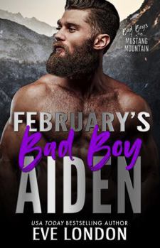 Paperback February's Bad Boy - Aiden: A grumpy sunshine, opposites attract, forced proximity romance Book