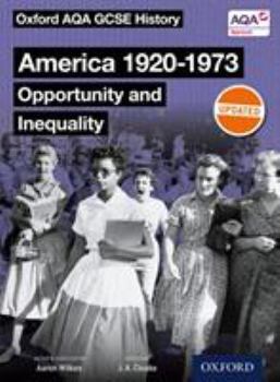 Paperback Oxford AQA GCSE History America 1920-73 Book