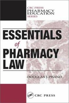 Paperback Essentials of Pharmacy Law Book