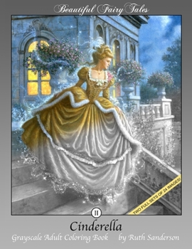 Paperback Cinderella: Grayscale Adult Coloring Book