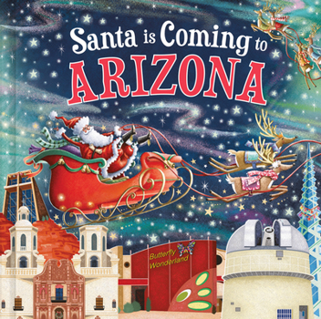 Hardcover Santa Is Coming to Arizona Book