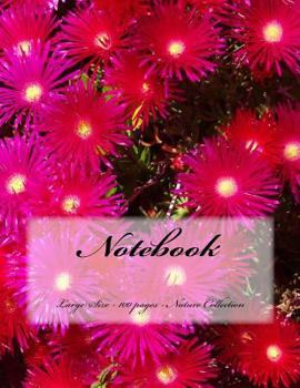 Paperback Notebook - Large Size - 100 pages - Nature Collection: Original Design 1 Book