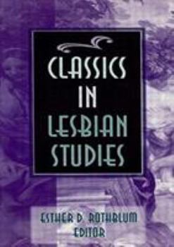 Paperback Classics in Lesbian Studies Book