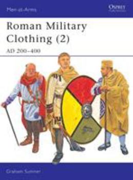 Paperback Roman Military Clothing (2): AD 200-400 Book