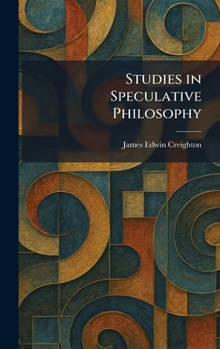 Hardcover Studies in Speculative Philosophy Book