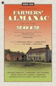 Paperback Farmers' Almanac 2012 Book