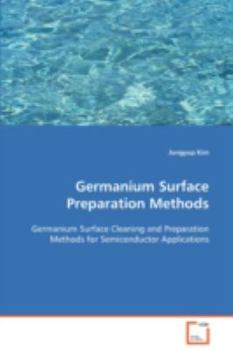 Paperback Germanium Surface Preparation Methods Book