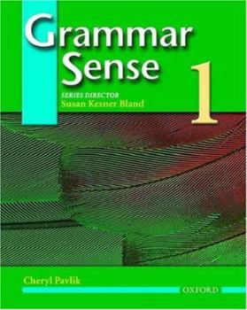 Paperback Grammar Sense 1 Book