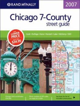 Paperback Street Guide Chicago 7 County Book