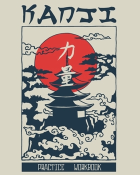 Paperback Kanji Practice Workbook: Japanese Alphabets Characters Handwriting Journal Square Guides and Katakana Scripts Vintage Castle Japan Book