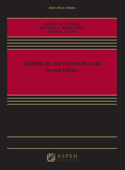 Paperback Empirical Methods in Law Book