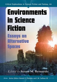 Paperback Environments in Science Fiction: Essays on Alternative Spaces Book