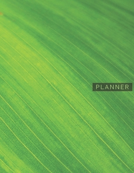 Planner: Green Leaves 2 Year Weekly Planning Organizer | 2020 - 2021 | January 20 - December 21 | Writing Notebook | Productive Datebook Calendar Schedule | Plan Days, Set Goals & Get Stuff Done