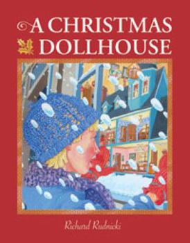 Hardcover A Christmas Dollhouse Book