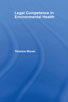 Paperback Legal Competence in Environmental Health Book