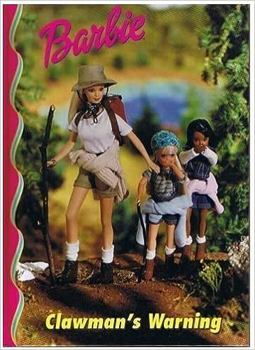 Barbie: Clawman's Warning - Book  of the Barbie and Friends Book Club