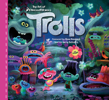 Hardcover The Art of Trolls Book