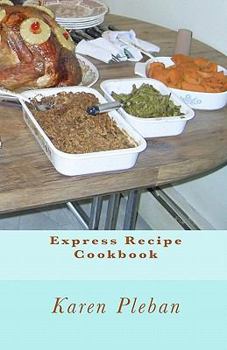 Paperback Express Recipe Cookbook Book