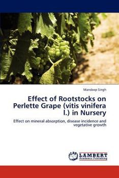 Paperback Effect of Rootstocks on Perlette Grape (Vitis Vinifera L.) in Nursery Book