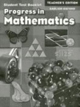 Paperback Progress in Mathematics: Teacher's Edition of Student Test Booklet (Grade 4): Answer Key for Test Booklet Book